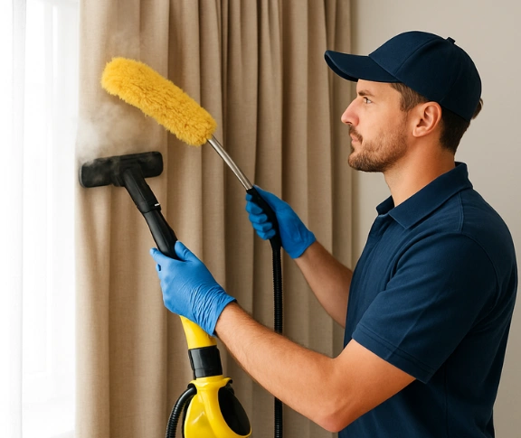 Trusted drapes cleaning technician Matty Curtain Cleaning waurn-ponds-vic QLD