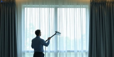 Commercial drapes cleaning service waurn-ponds-vic hotels offices