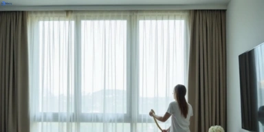 Delicate sheer drape cleaning waurn-ponds-vic Matty Curtain Cleaning
